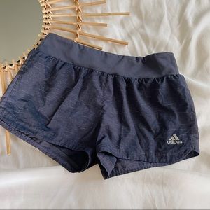 Adidas Navy Blue Workout Shorts